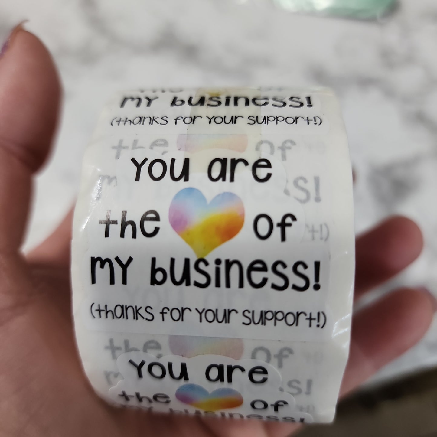 Eres el corazon de mi negocio 1.5inq