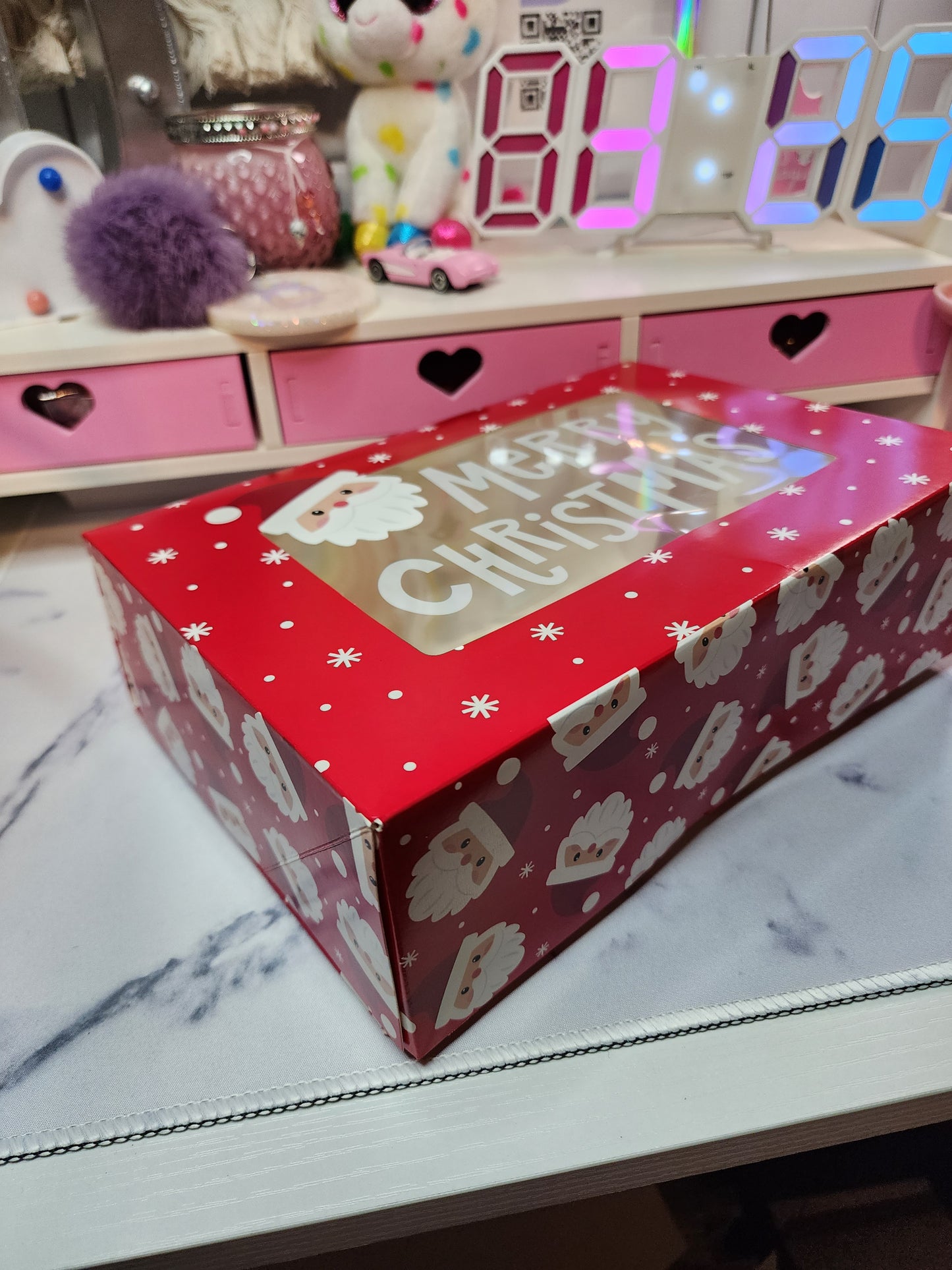 Santa 9.5x6.5x3in box