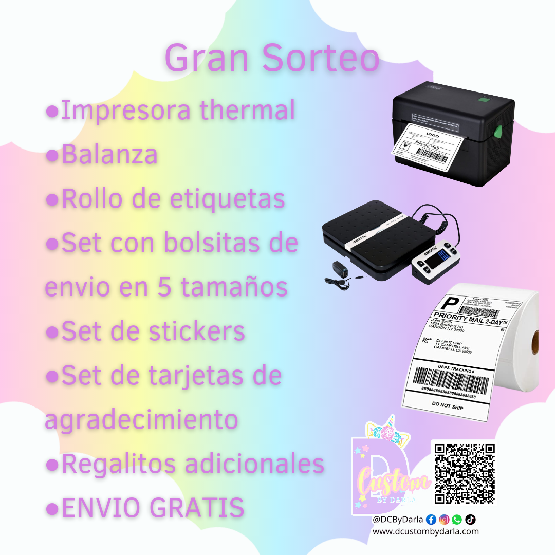 Sorteo para un kit de envios desde casa (ticket de $4)