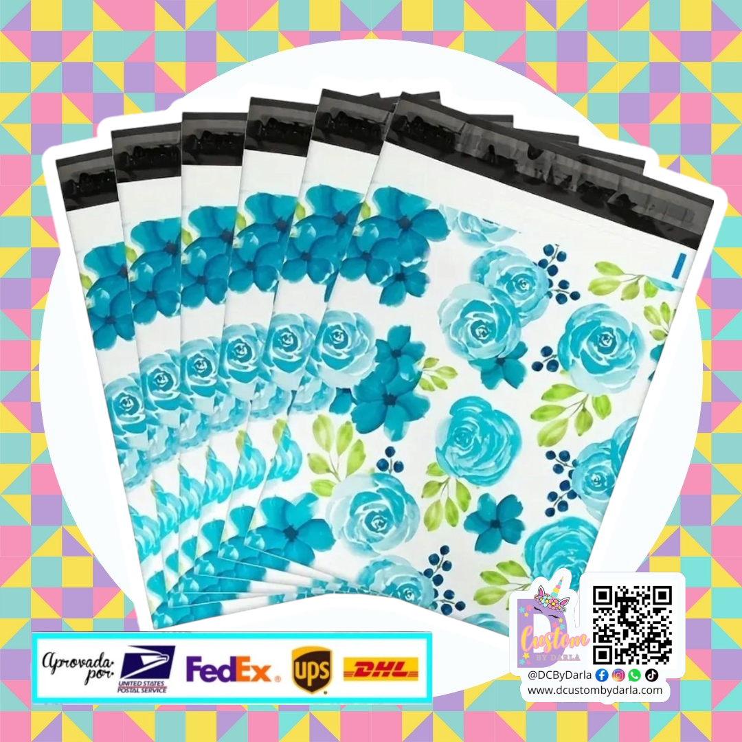 Blue roses 10x13in