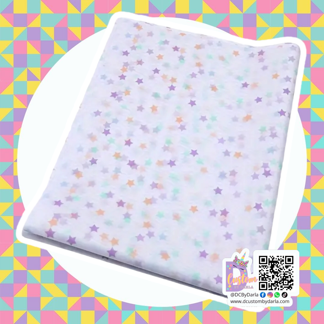 Under the sea stars tissue paper 20x26in