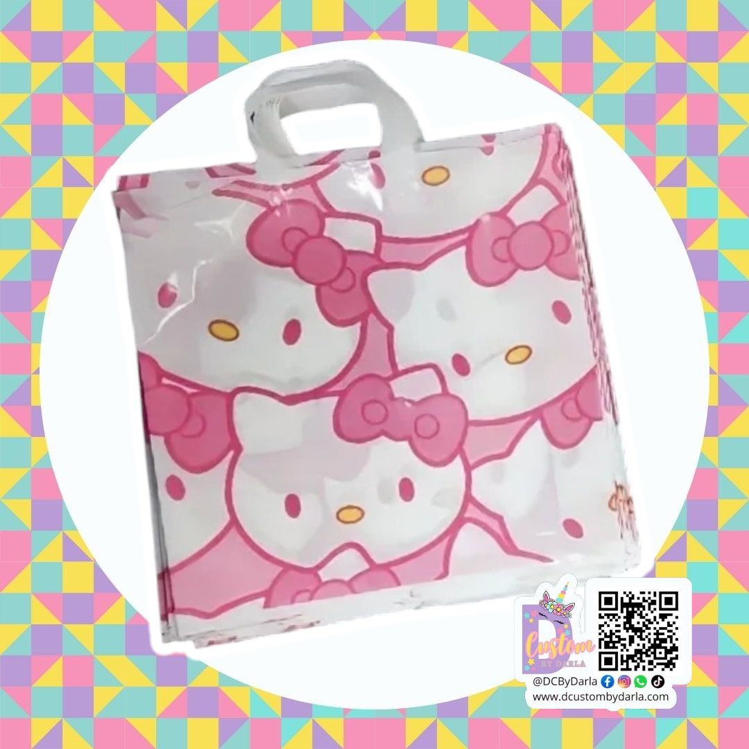 Hkitty shopping bag 12.5x12.5x3.5in