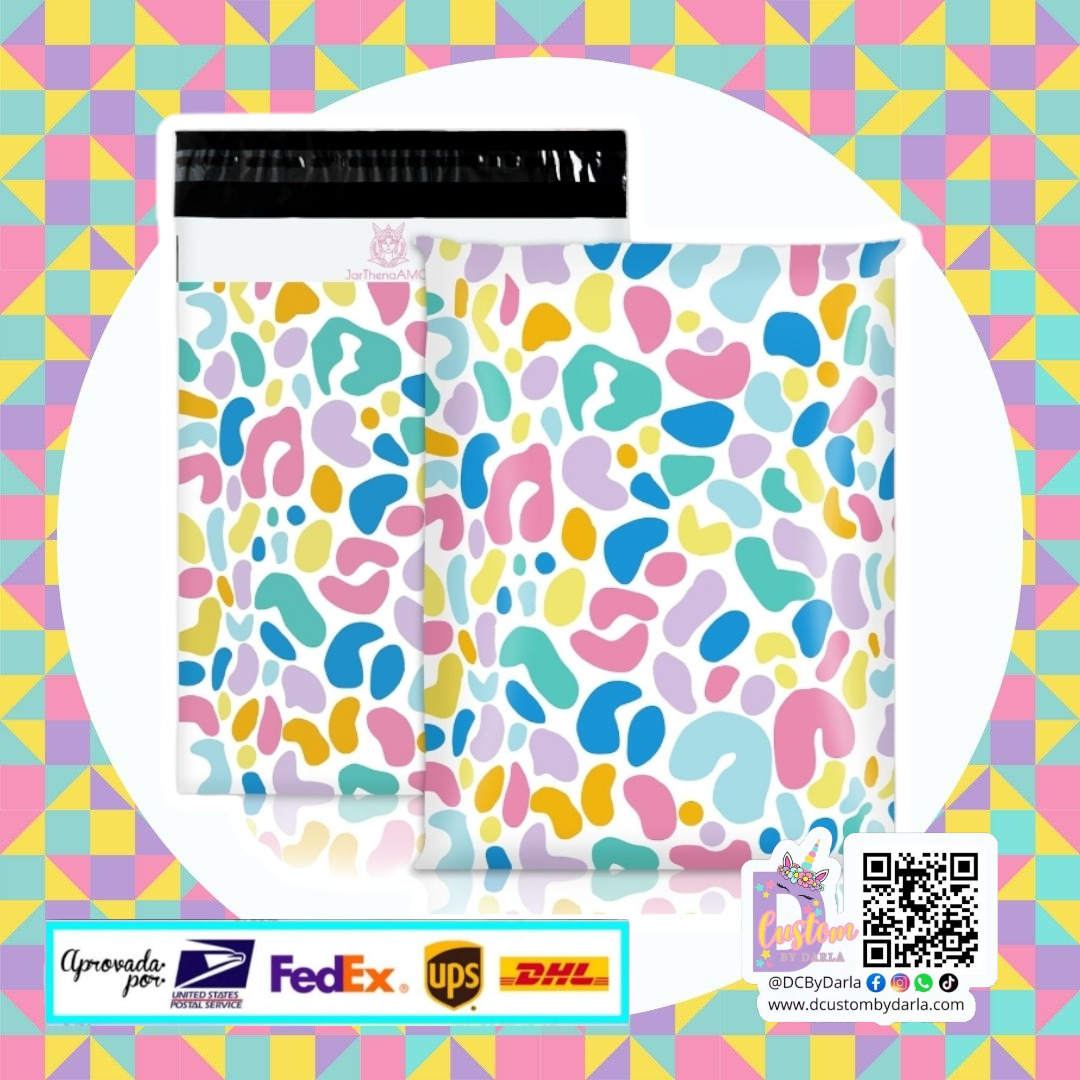 Rainbow leopard 10x13in