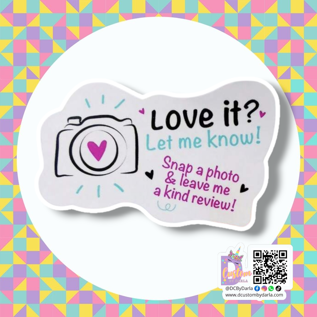 Love it 1.5in sticker (12pcs)