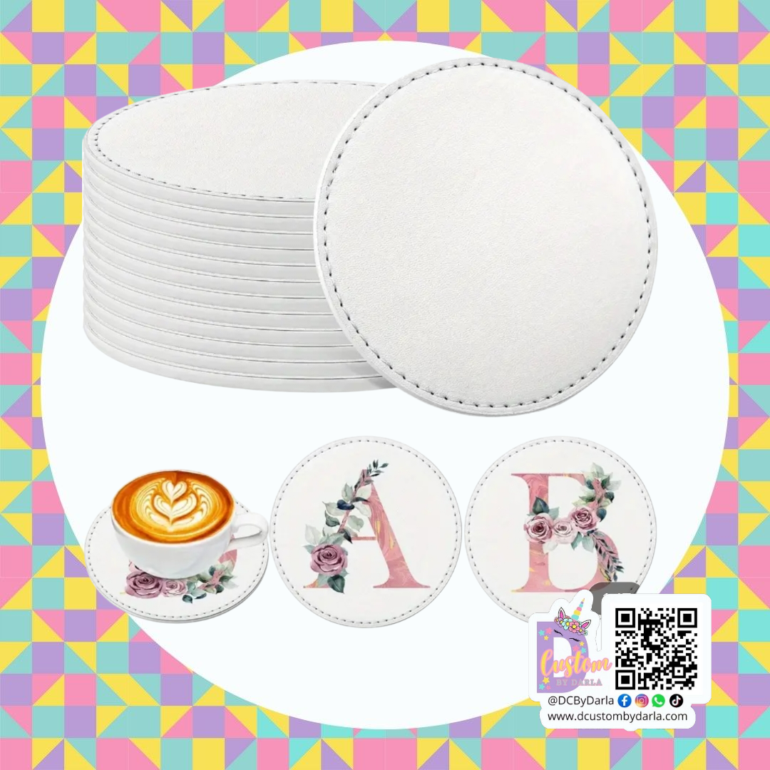 Custom cup coaster (portavasos)