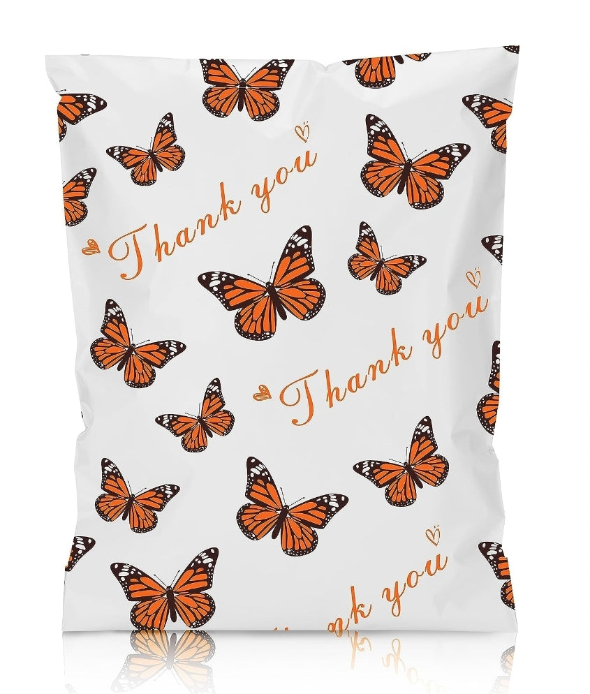 Orange Butterfly 6x9in