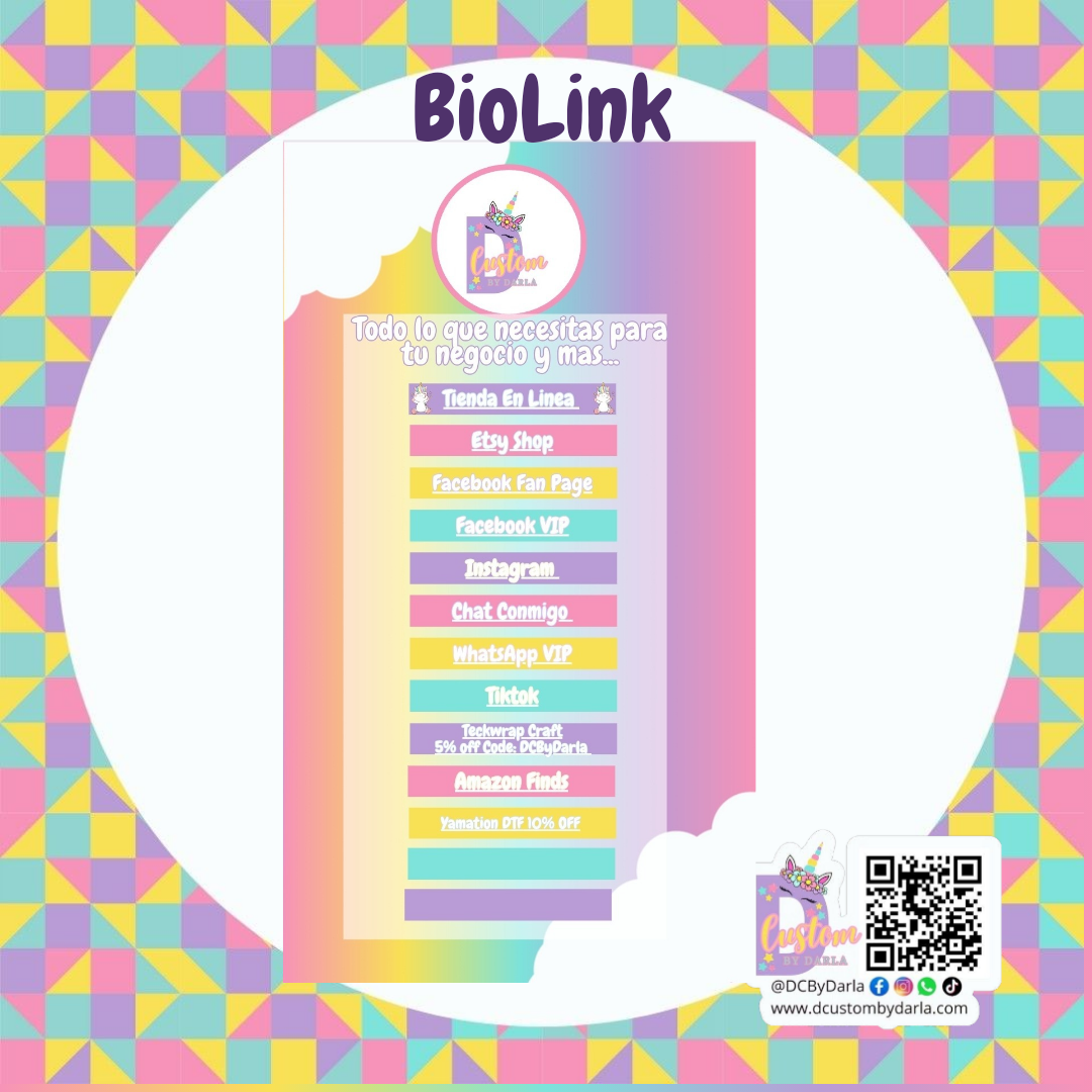Custom Bio link