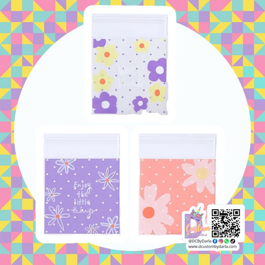 Purple spring cello mix 4x4in