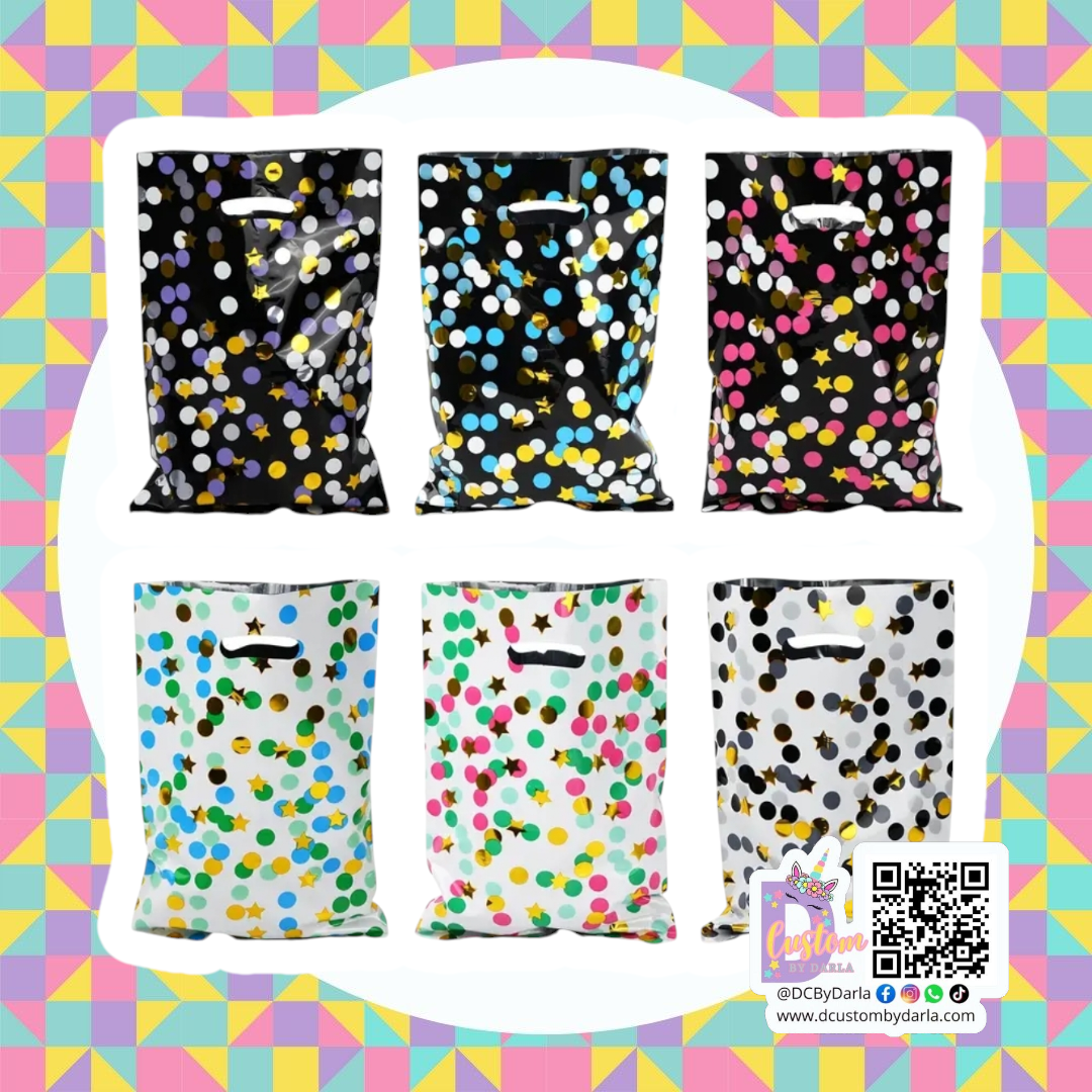 Mix metalic dots 6.7x9.9in