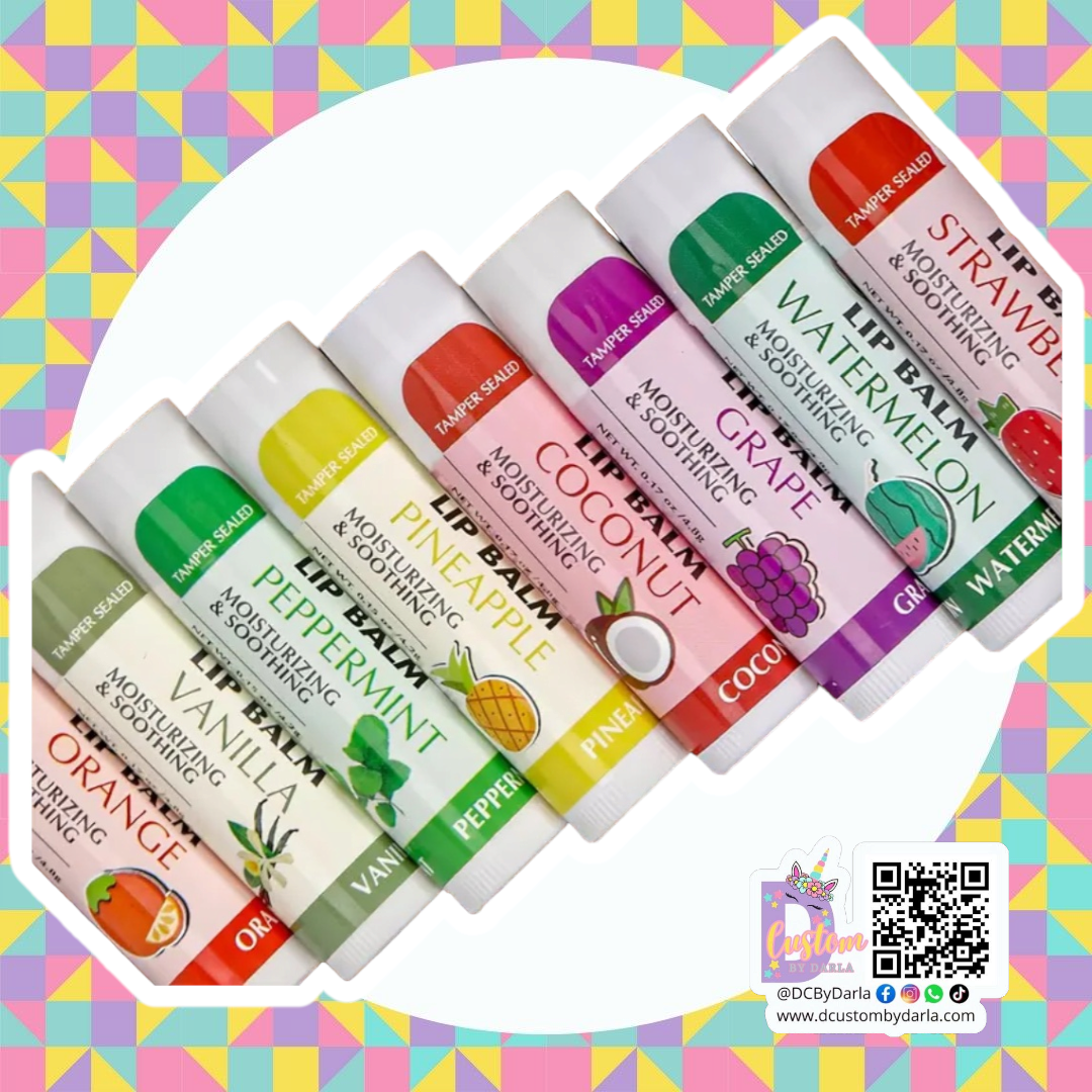 Lip balm ((1pc) (sabor al azar)