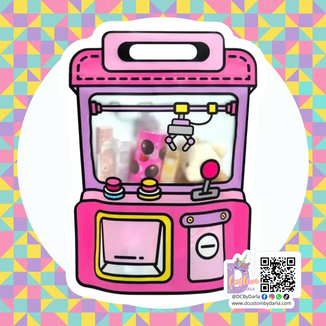 Gancho machine ziplock 7x9in aprox (colores a escoger)