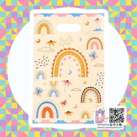 Rainbow life  6x10in merch bags