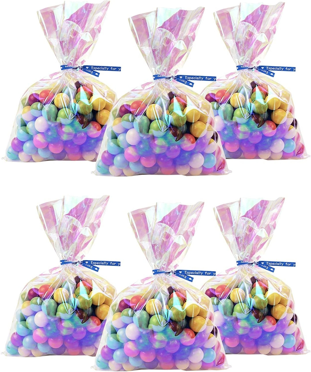 Tornasol merch bags 5x11in con sus amarres