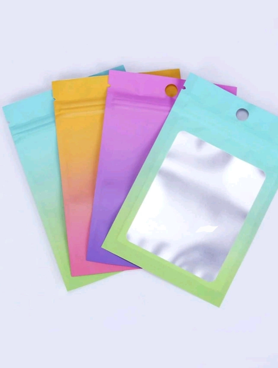 Bolsas ziplock degradada mix 2x3in