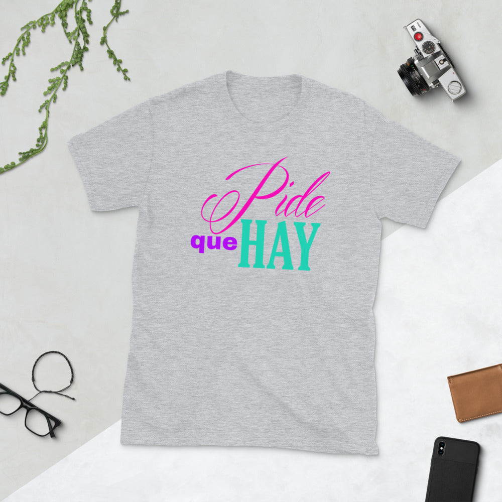 Pide que hay r-shirt