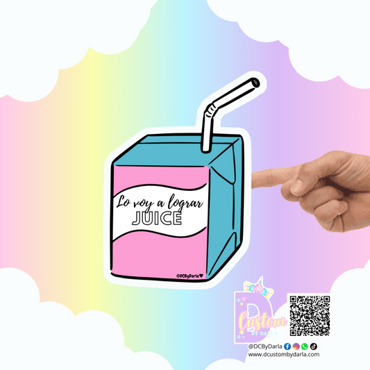 Lo voy a lograr - Sticker -Deslumbra Collection