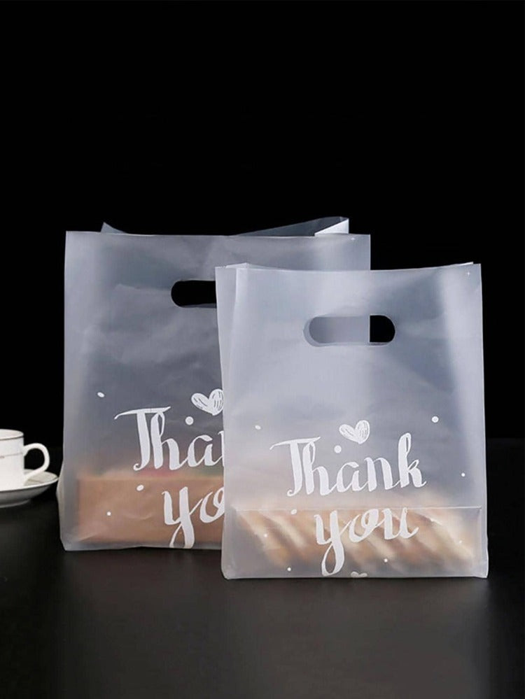 Clear thank you Merch bags 8x10in