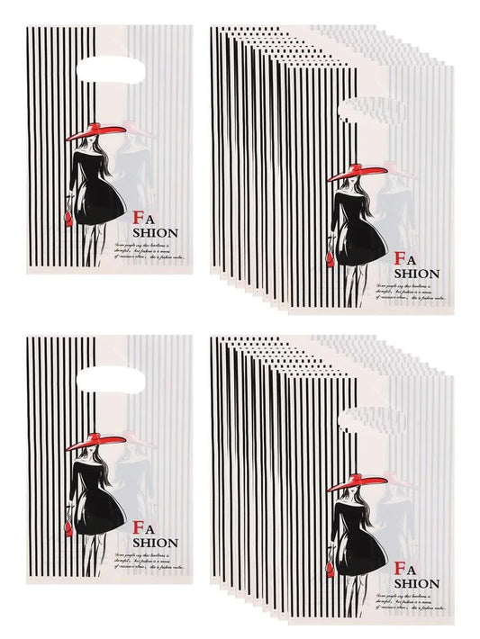 Fashionista 9x12in aprox merch bags
