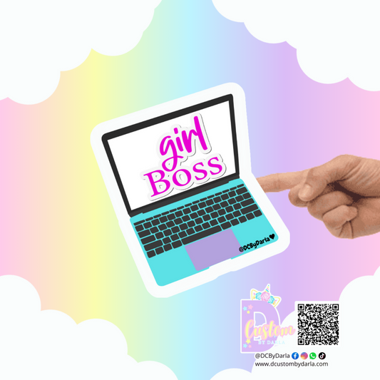 Girl Boss - Sticker -Deslumbra Collection
