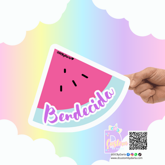 Bendecida - Sticker -Deslumbra Collection