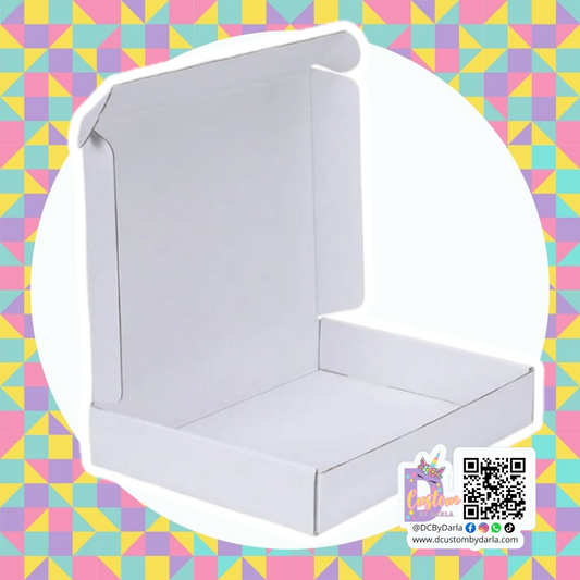 White Elegant box 9x6x2in