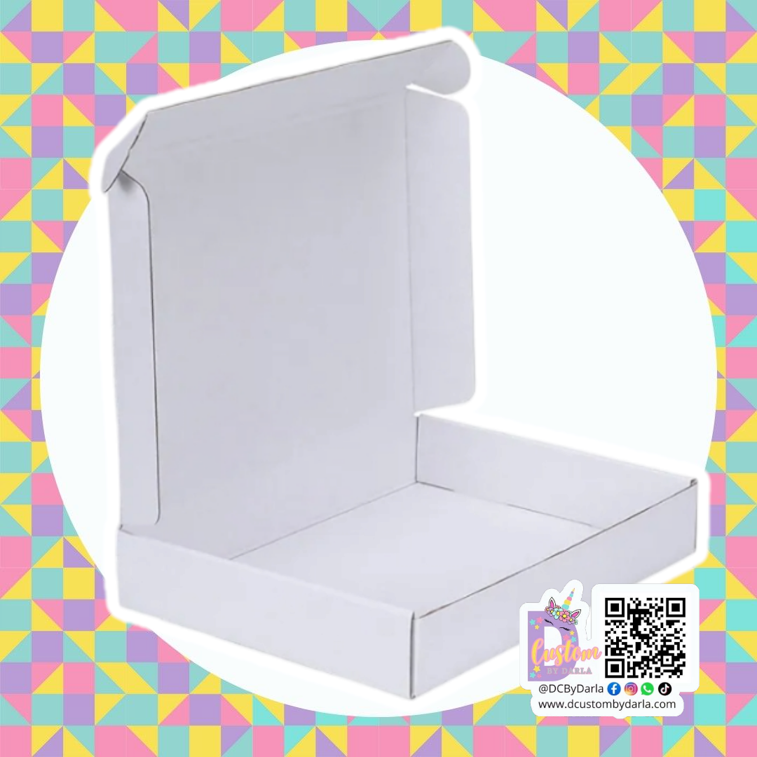 White Elegant box 9x6x2in