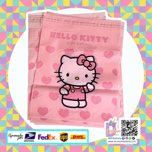 San%io hkitty poly mailers 10x13in