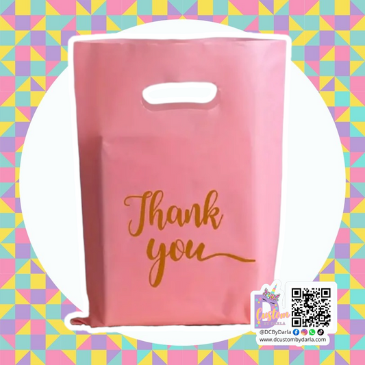 Barbie thank you 6x8in merch bags