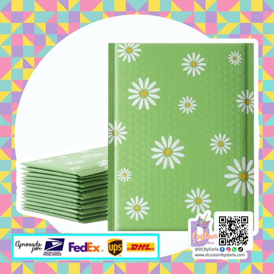 Olivia Bubble Mailers 6x9in