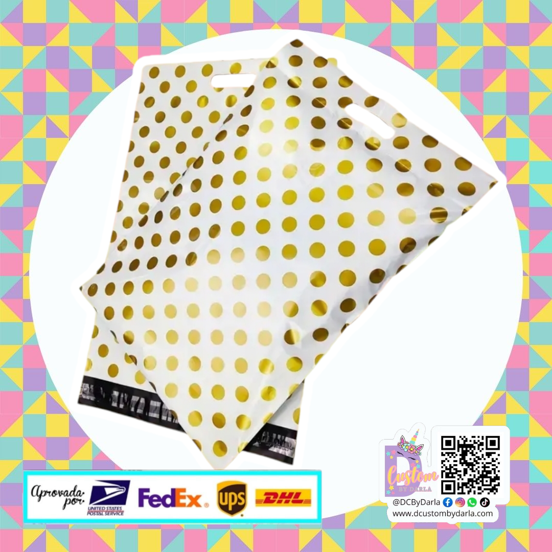 Gold Dots 2 en 1 - 13x17in