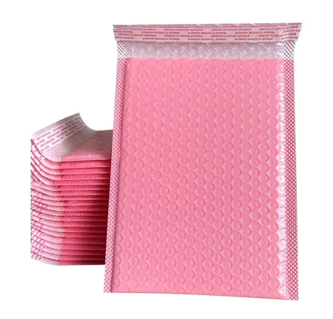 Rosa  bubble mailers 4x8in