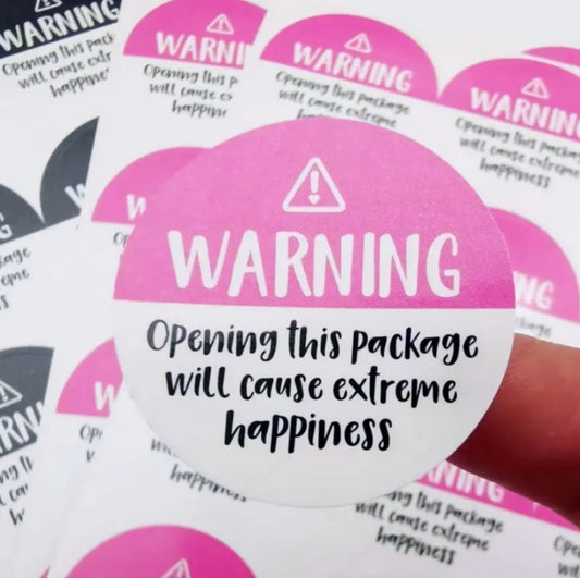 Extreme happiness 1.5in sticker (12pcs)