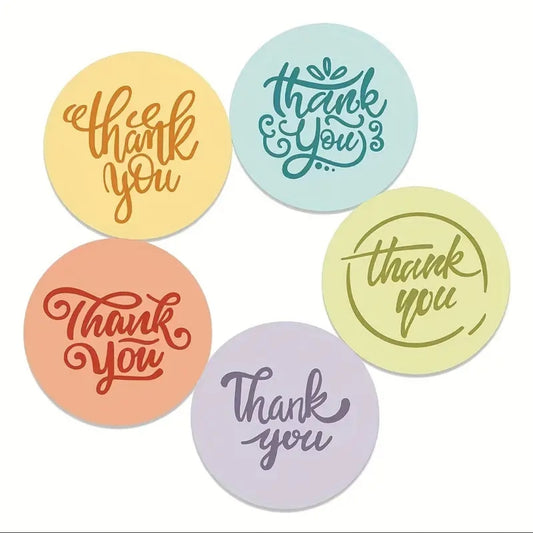 Natural colors thank you 1in