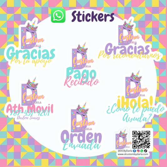 Custom WhatsApp Stickers