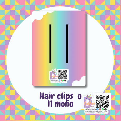 Display tags para moños, lazos bow personalizados