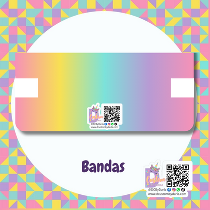 Display tags para moños, lazos bow personalizados