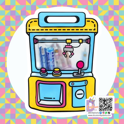 Gancho machine ziplock 7x9in aprox (colores a escoger)