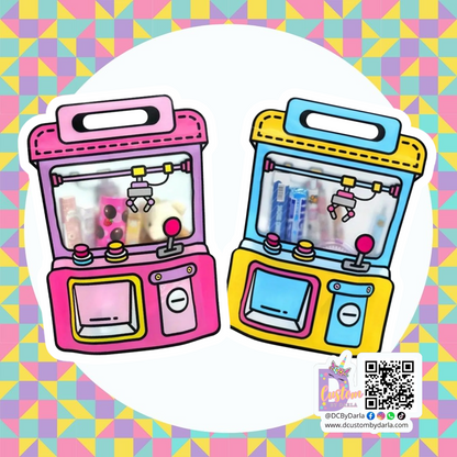 Gancho machine ziplock 7x9in aprox (colores a escoger)