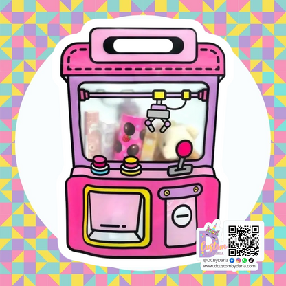 Gancho machine ziplock 7x9in aprox (colores a escoger)