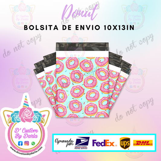 Paquete de 100 bolsas de envio 10x13in)