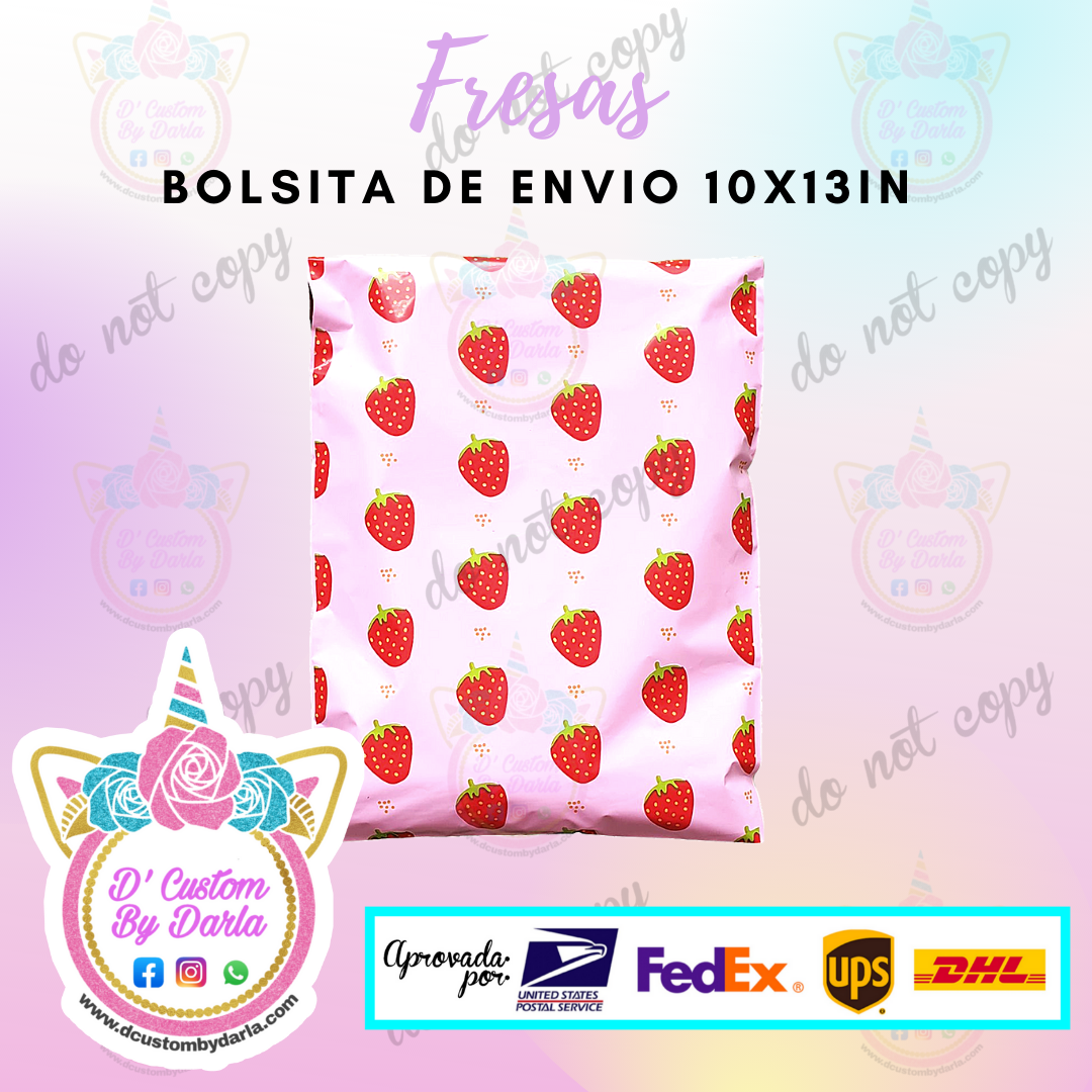 Fresas 10x13in