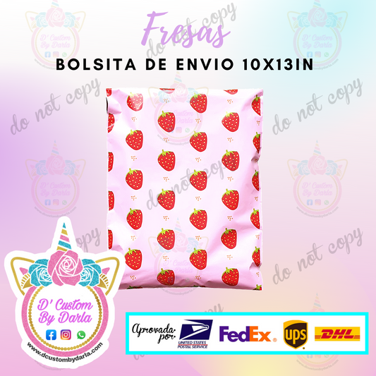 Fresas 10x13in