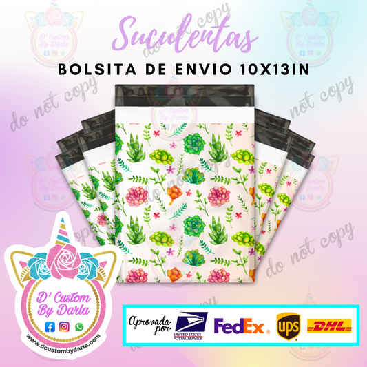 Paquete de 100 bolsas de envio 10x13in)