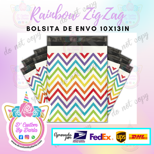 Paquete de 100 bolsas de envio 10x13in)