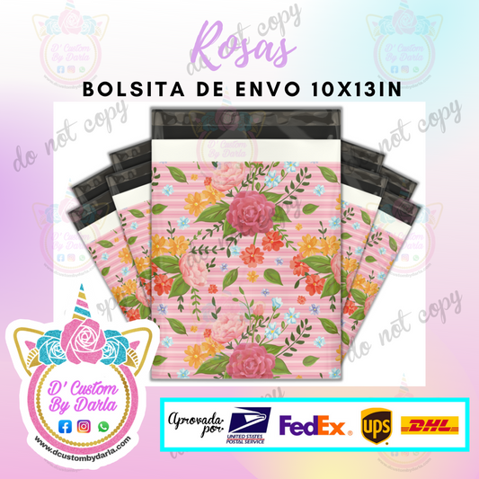 Paquete de 100 bolsas de envio 10x13in)