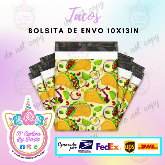 Paquete de 100 bolsas de envio 10x13in)