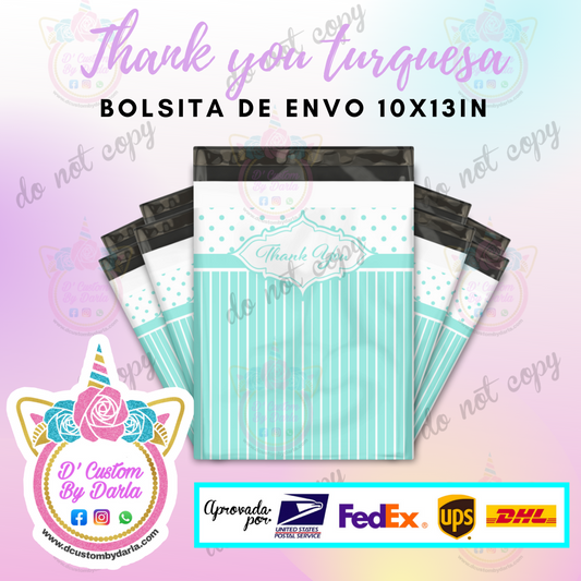 Paquete de 100 bolsas de envio 10x13in)