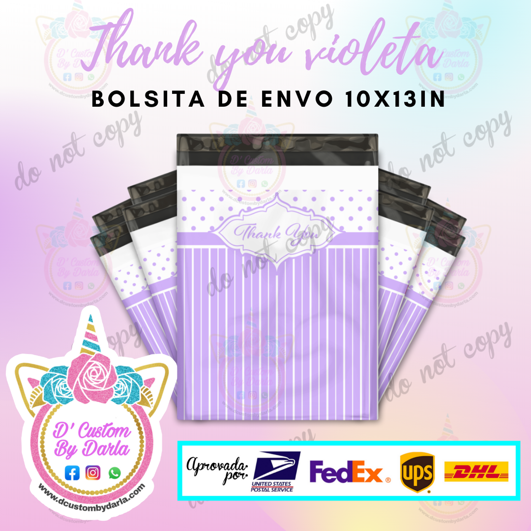 Thank you Violeta 10x13in