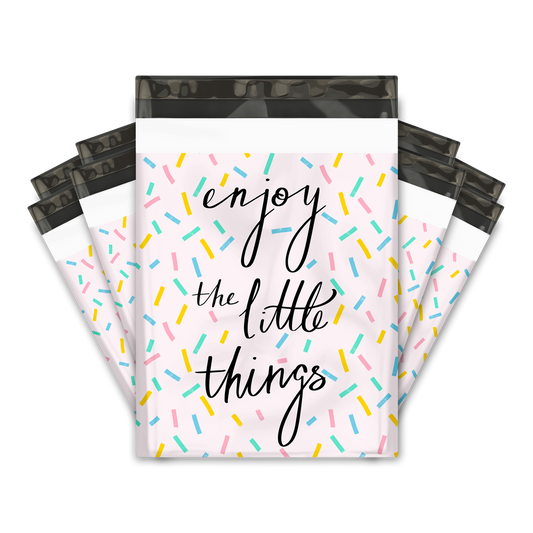 Confetti enjoy little things 10x13in