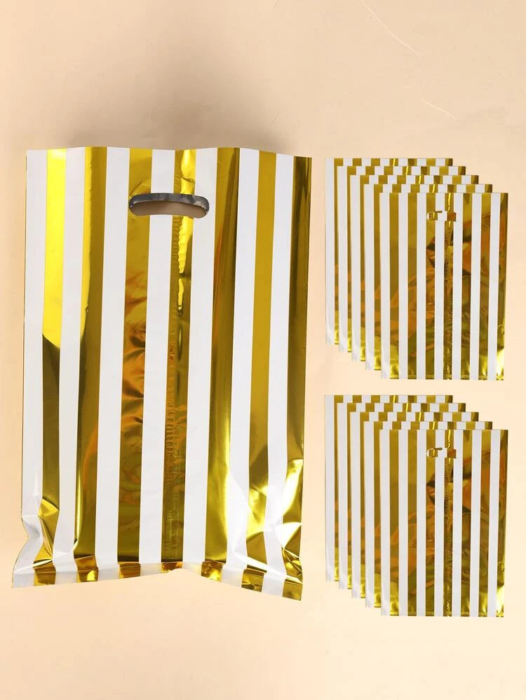 Gold 6x10in merch bags